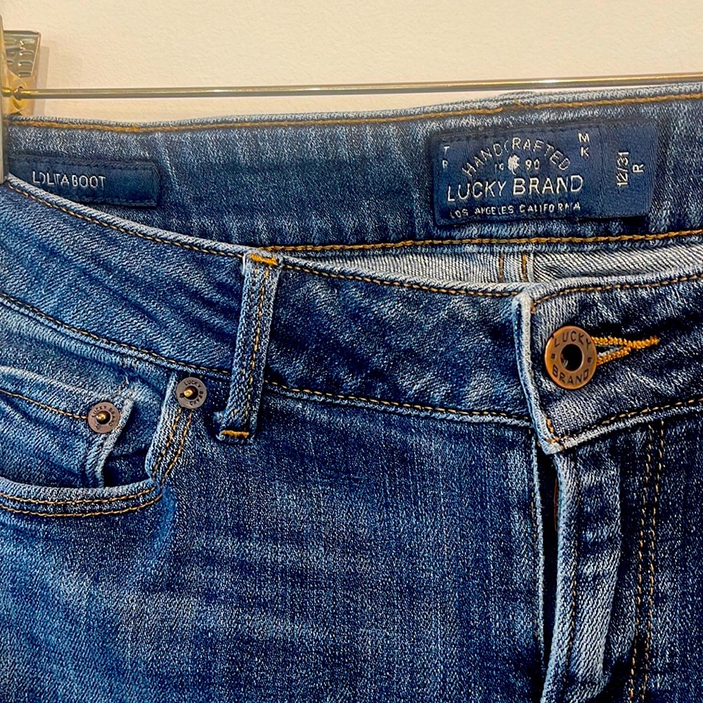 Lucky Brand Lolita Boot Jeans size 12/31 R